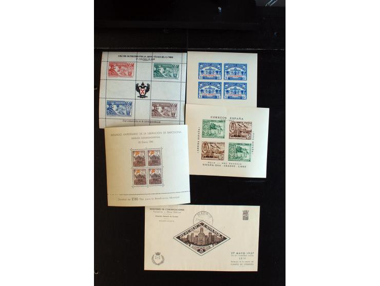 1936/39, postfrische, ungebrauchte und etwas gestempelte reichhaltige Sammlung, dabei viele bessere Ausgaben, ungezähnte Mark