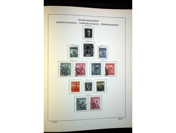 1918/38, interessante ungebrauchte/postfrische und gestempelte Sammlung mit einigen Briefen, spezialisiert nach Zähnungen, Fa