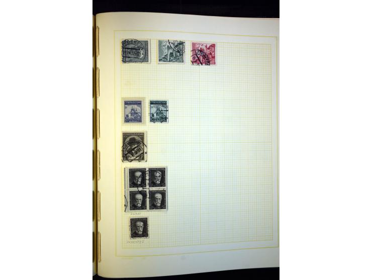 1918/38, interessante ungebrauchte/postfrische und gestempelte Sammlung mit einigen Briefen, spezialisiert nach Zähnungen, Fa