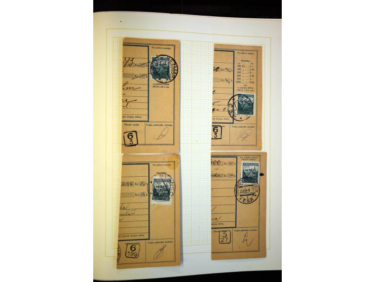 1918/38, interessante ungebrauchte/postfrische und gestempelte Sammlung mit einigen Briefen, spezialisiert nach Zähnungen, Fa