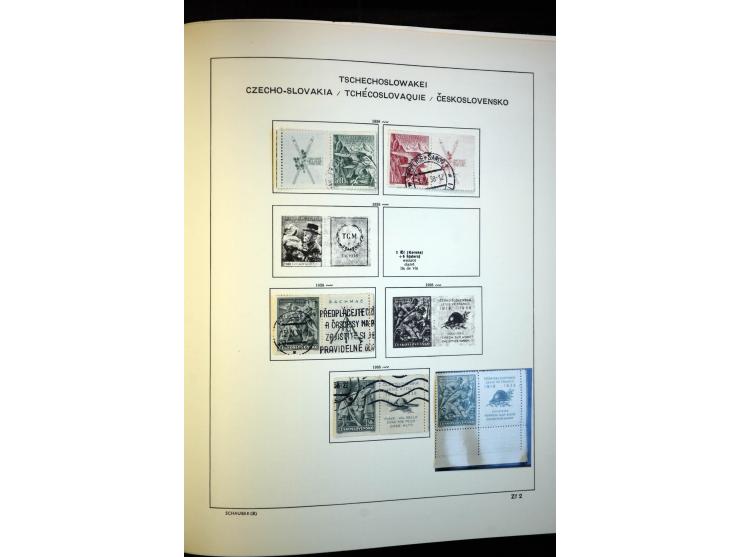 1918/38, interessante ungebrauchte/postfrische und gestempelte Sammlung mit einigen Briefen, spezialisiert nach Zähnungen, Fa