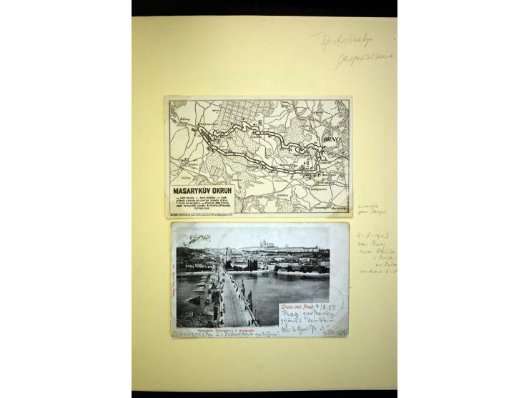 1918/38, interessante ungebrauchte/postfrische und gestempelte Sammlung mit einigen Briefen, spezialisiert nach Zähnungen, Fa