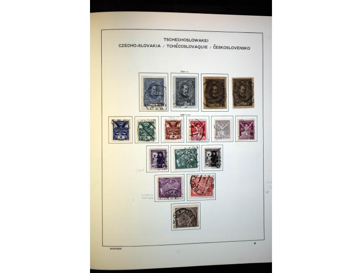 1918/38, interessante ungebrauchte/postfrische und gestempelte Sammlung mit einigen Briefen, spezialisiert nach Zähnungen, Fa