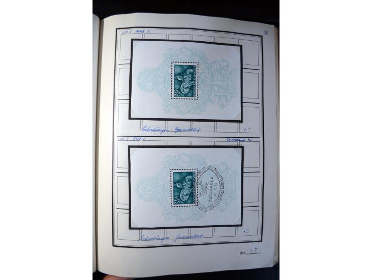 1871/1952 (ca.), postfrischer, ungebrauchter und gestempelter Bestand mit u.a. Mi.-Nr. 1-8, 985-92 KLB (14), 985-92 KLB mit K