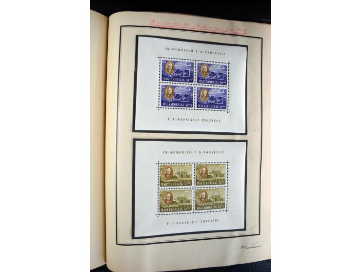 1871/1952 (ca.), postfrischer, ungebrauchter und gestempelter Bestand mit u.a. Mi.-Nr. 1-8, 985-92 KLB (14), 985-92 KLB mit K