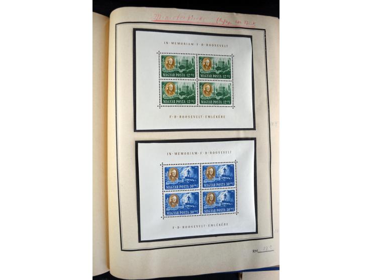 1871/1952 (ca.), postfrischer, ungebrauchter und gestempelter Bestand mit u.a. Mi.-Nr. 1-8, 985-92 KLB (14), 985-92 KLB mit K