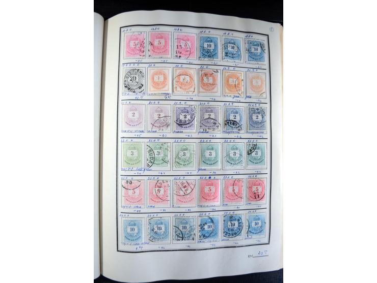 1871/1952 (ca.), postfrischer, ungebrauchter und gestempelter Bestand mit u.a. Mi.-Nr. 1-8, 985-92 KLB (14), 985-92 KLB mit K