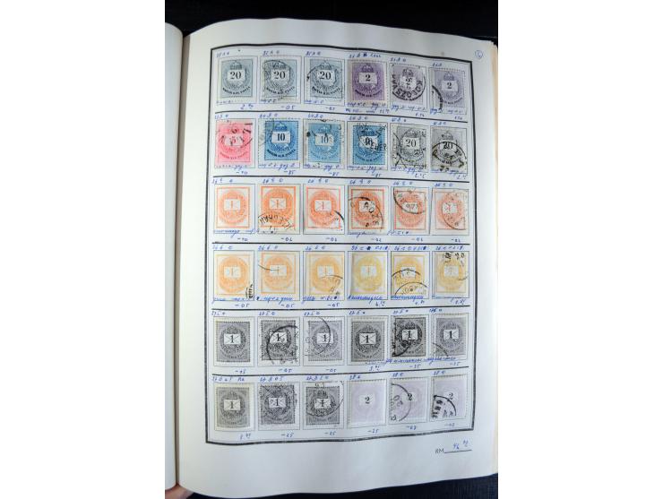 1871/1952 (ca.), postfrischer, ungebrauchter und gestempelter Bestand mit u.a. Mi.-Nr. 1-8, 985-92 KLB (14), 985-92 KLB mit K