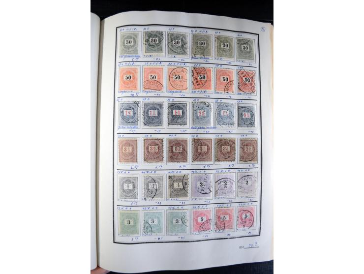 1871/1952 (ca.), postfrischer, ungebrauchter und gestempelter Bestand mit u.a. Mi.-Nr. 1-8, 985-92 KLB (14), 985-92 KLB mit K