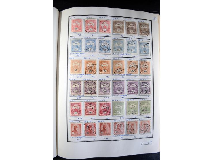 1871/1952 (ca.), postfrischer, ungebrauchter und gestempelter Bestand mit u.a. Mi.-Nr. 1-8, 985-92 KLB (14), 985-92 KLB mit K