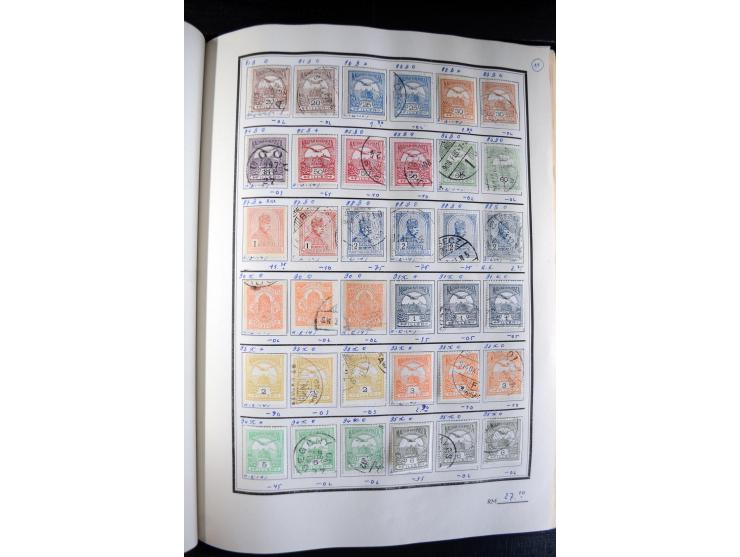 1871/1952 (ca.), postfrischer, ungebrauchter und gestempelter Bestand mit u.a. Mi.-Nr. 1-8, 985-92 KLB (14), 985-92 KLB mit K