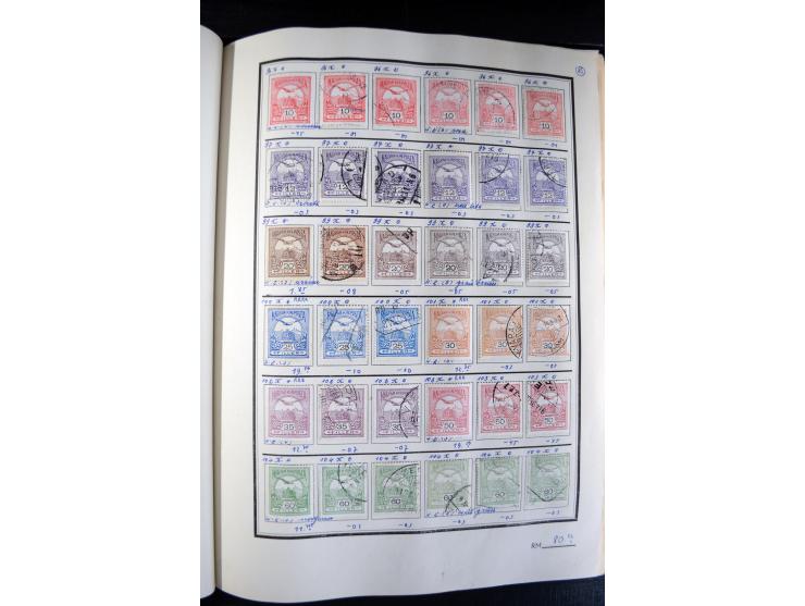 1871/1952 (ca.), postfrischer, ungebrauchter und gestempelter Bestand mit u.a. Mi.-Nr. 1-8, 985-92 KLB (14), 985-92 KLB mit K