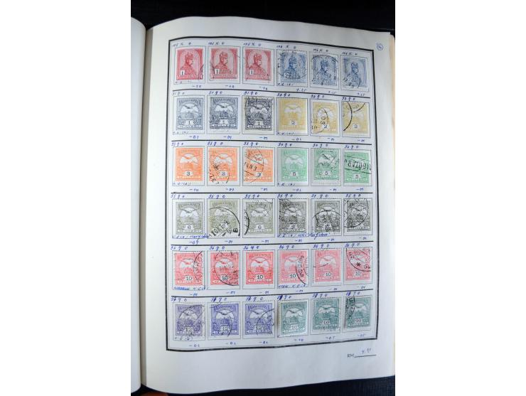 1871/1952 (ca.), postfrischer, ungebrauchter und gestempelter Bestand mit u.a. Mi.-Nr. 1-8, 985-92 KLB (14), 985-92 KLB mit K