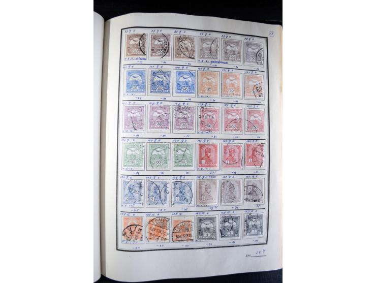 1871/1952 (ca.), postfrischer, ungebrauchter und gestempelter Bestand mit u.a. Mi.-Nr. 1-8, 985-92 KLB (14), 985-92 KLB mit K