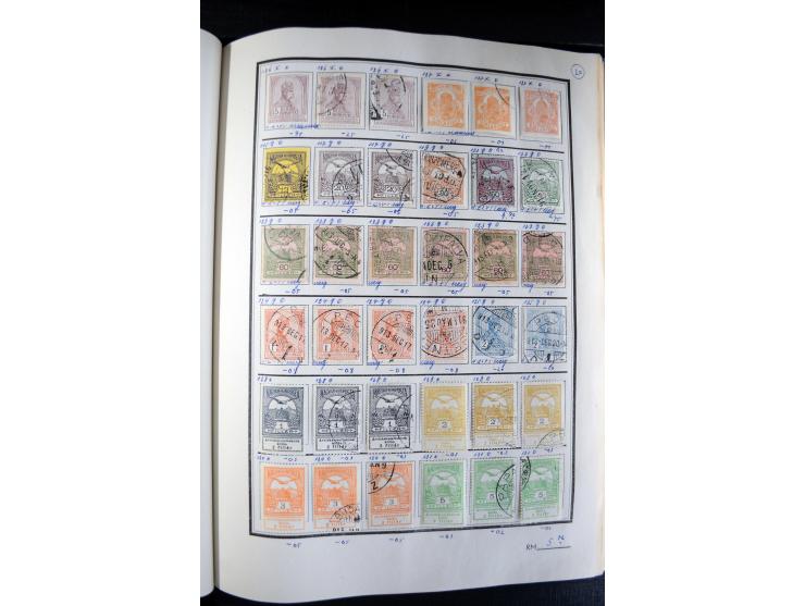 1871/1952 (ca.), postfrischer, ungebrauchter und gestempelter Bestand mit u.a. Mi.-Nr. 1-8, 985-92 KLB (14), 985-92 KLB mit K