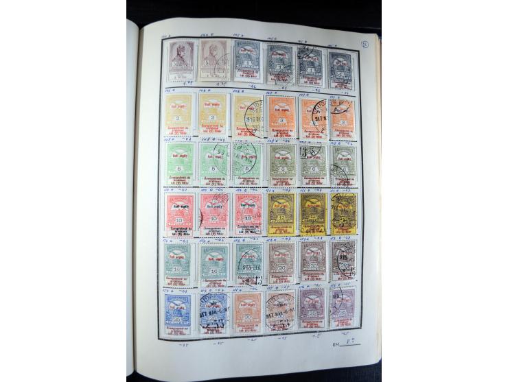 1871/1952 (ca.), postfrischer, ungebrauchter und gestempelter Bestand mit u.a. Mi.-Nr. 1-8, 985-92 KLB (14), 985-92 KLB mit K