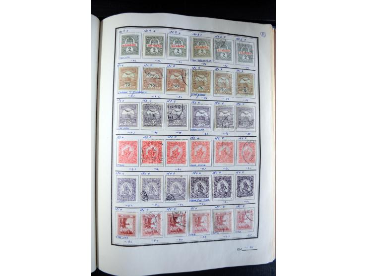 1871/1952 (ca.), postfrischer, ungebrauchter und gestempelter Bestand mit u.a. Mi.-Nr. 1-8, 985-92 KLB (14), 985-92 KLB mit K