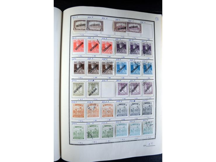 1871/1952 (ca.), postfrischer, ungebrauchter und gestempelter Bestand mit u.a. Mi.-Nr. 1-8, 985-92 KLB (14), 985-92 KLB mit K