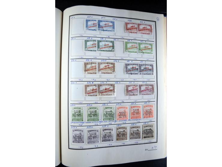 1871/1952 (ca.), postfrischer, ungebrauchter und gestempelter Bestand mit u.a. Mi.-Nr. 1-8, 985-92 KLB (14), 985-92 KLB mit K