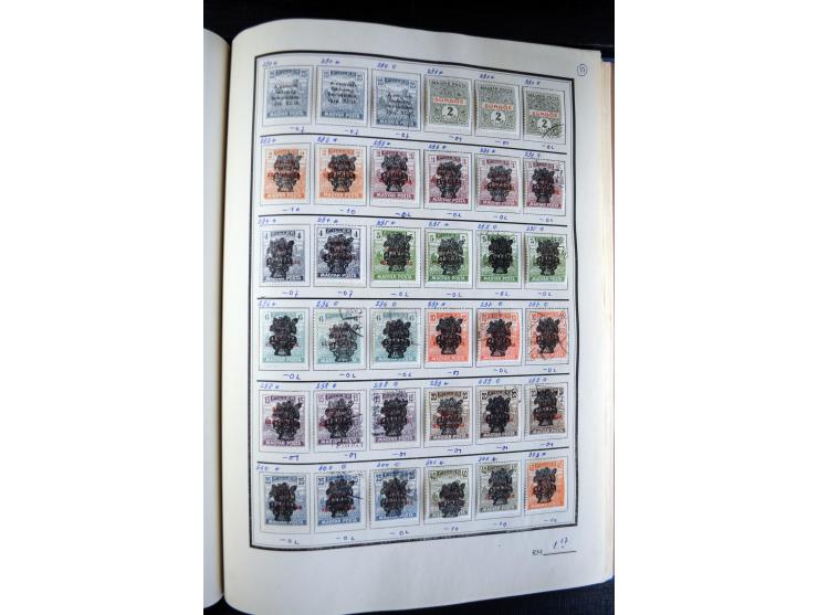 1871/1952 (ca.), postfrischer, ungebrauchter und gestempelter Bestand mit u.a. Mi.-Nr. 1-8, 985-92 KLB (14), 985-92 KLB mit K