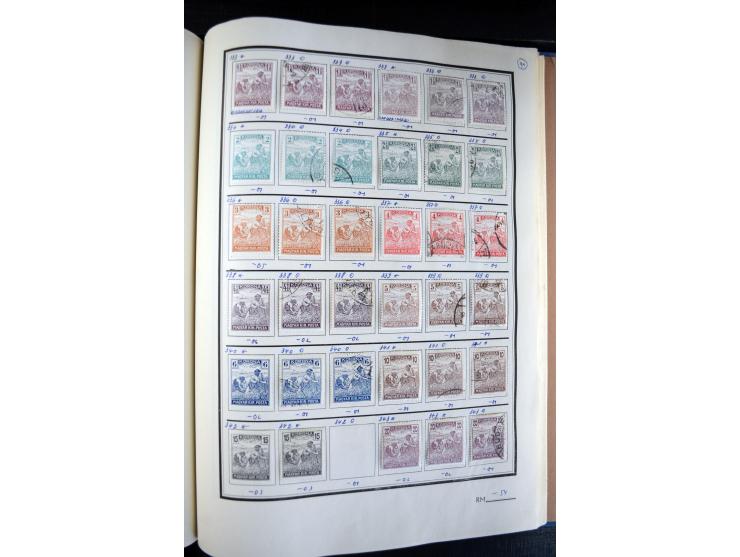 1871/1952 (ca.), postfrischer, ungebrauchter und gestempelter Bestand mit u.a. Mi.-Nr. 1-8, 985-92 KLB (14), 985-92 KLB mit K