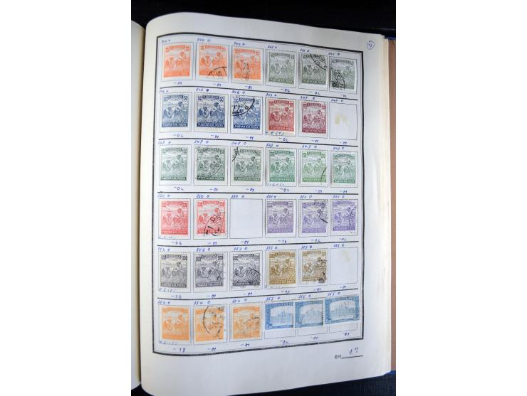 1871/1952 (ca.), postfrischer, ungebrauchter und gestempelter Bestand mit u.a. Mi.-Nr. 1-8, 985-92 KLB (14), 985-92 KLB mit K