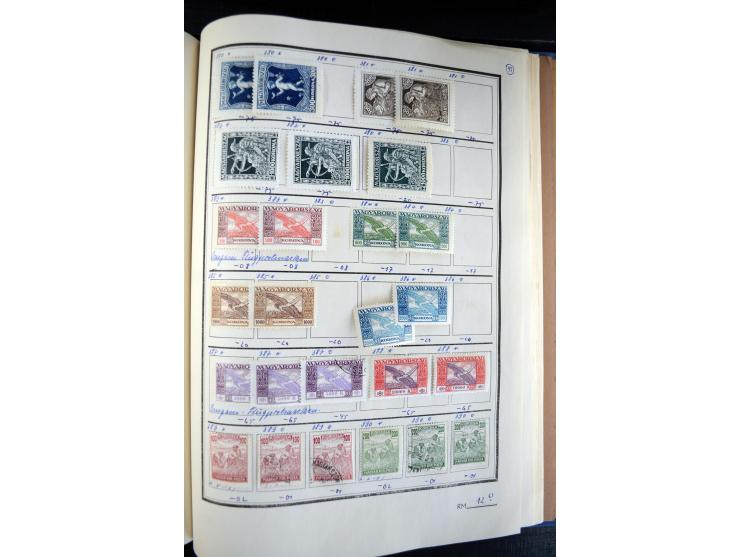 1871/1952 (ca.), postfrischer, ungebrauchter und gestempelter Bestand mit u.a. Mi.-Nr. 1-8, 985-92 KLB (14), 985-92 KLB mit K