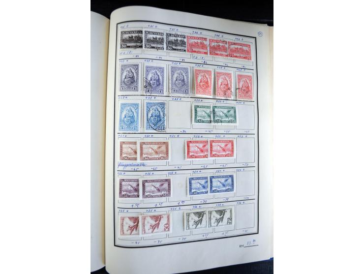1871/1952 (ca.), postfrischer, ungebrauchter und gestempelter Bestand mit u.a. Mi.-Nr. 1-8, 985-92 KLB (14), 985-92 KLB mit K
