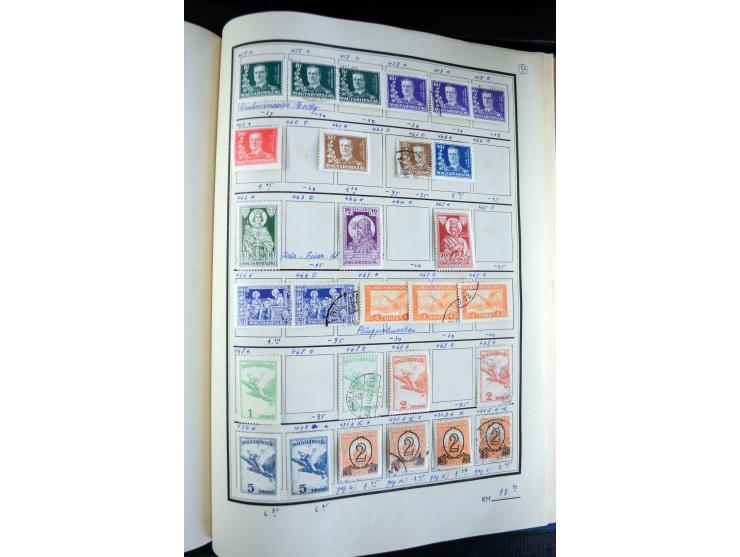 1871/1952 (ca.), postfrischer, ungebrauchter und gestempelter Bestand mit u.a. Mi.-Nr. 1-8, 985-92 KLB (14), 985-92 KLB mit K