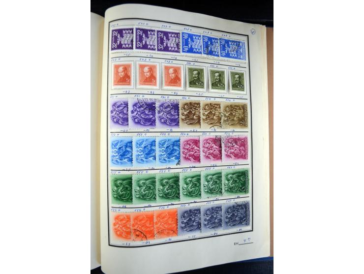 1871/1952 (ca.), postfrischer, ungebrauchter und gestempelter Bestand mit u.a. Mi.-Nr. 1-8, 985-92 KLB (14), 985-92 KLB mit K