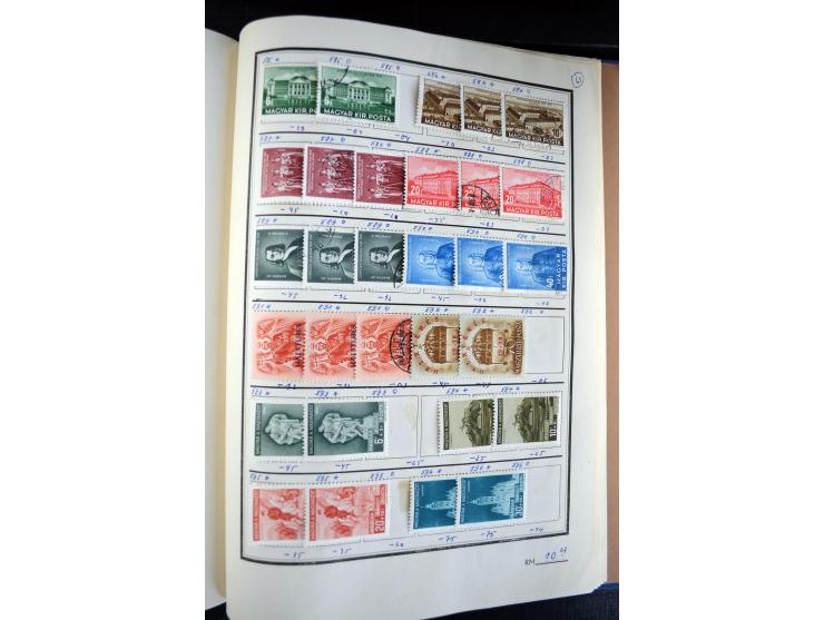 1871/1952 (ca.), postfrischer, ungebrauchter und gestempelter Bestand mit u.a. Mi.-Nr. 1-8, 985-92 KLB (14), 985-92 KLB mit K