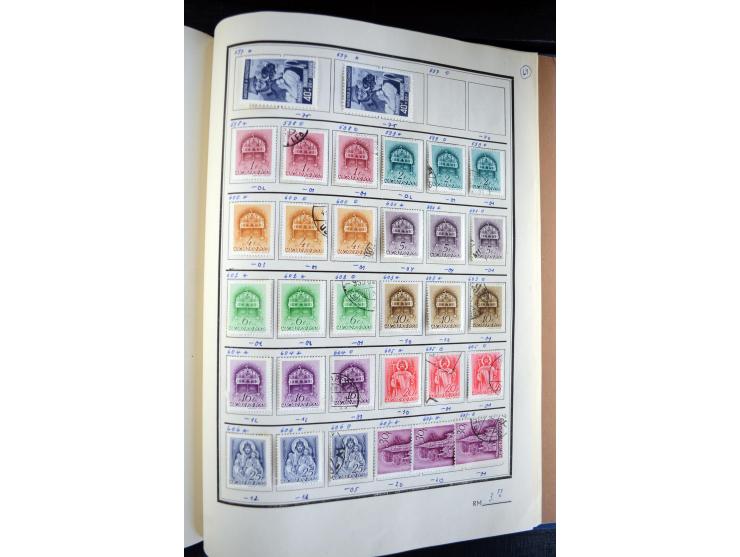 1871/1952 (ca.), postfrischer, ungebrauchter und gestempelter Bestand mit u.a. Mi.-Nr. 1-8, 985-92 KLB (14), 985-92 KLB mit K