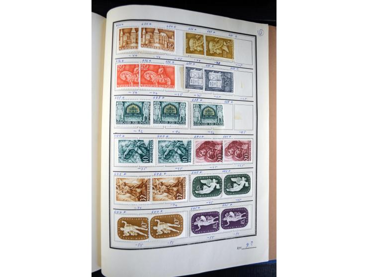 1871/1952 (ca.), postfrischer, ungebrauchter und gestempelter Bestand mit u.a. Mi.-Nr. 1-8, 985-92 KLB (14), 985-92 KLB mit K