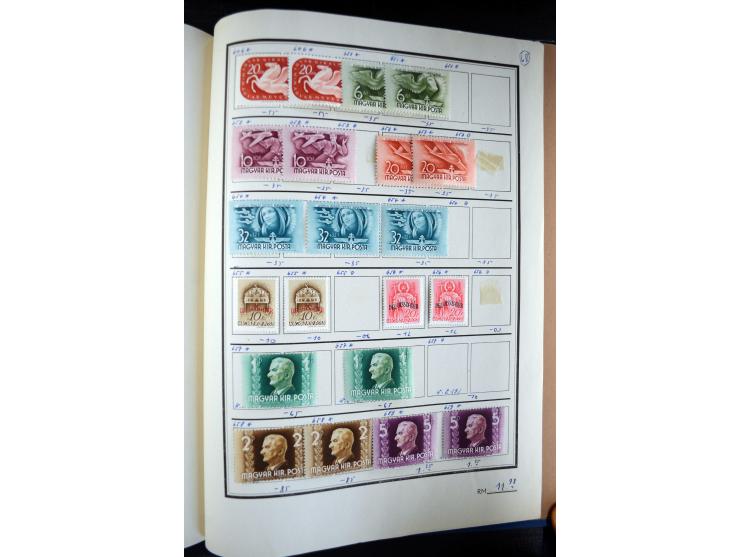 1871/1952 (ca.), postfrischer, ungebrauchter und gestempelter Bestand mit u.a. Mi.-Nr. 1-8, 985-92 KLB (14), 985-92 KLB mit K