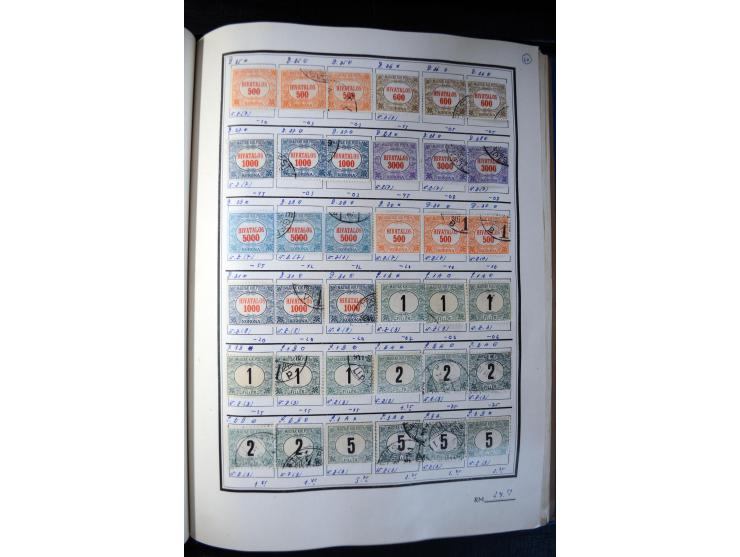 1871/1952 (ca.), postfrischer, ungebrauchter und gestempelter Bestand mit u.a. Mi.-Nr. 1-8, 985-92 KLB (14), 985-92 KLB mit K