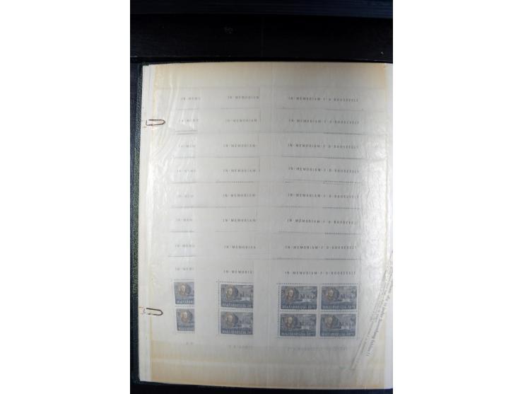 1871/1952 (ca.), postfrischer, ungebrauchter und gestempelter Bestand mit u.a. Mi.-Nr. 1-8, 985-92 KLB (14), 985-92 KLB mit K