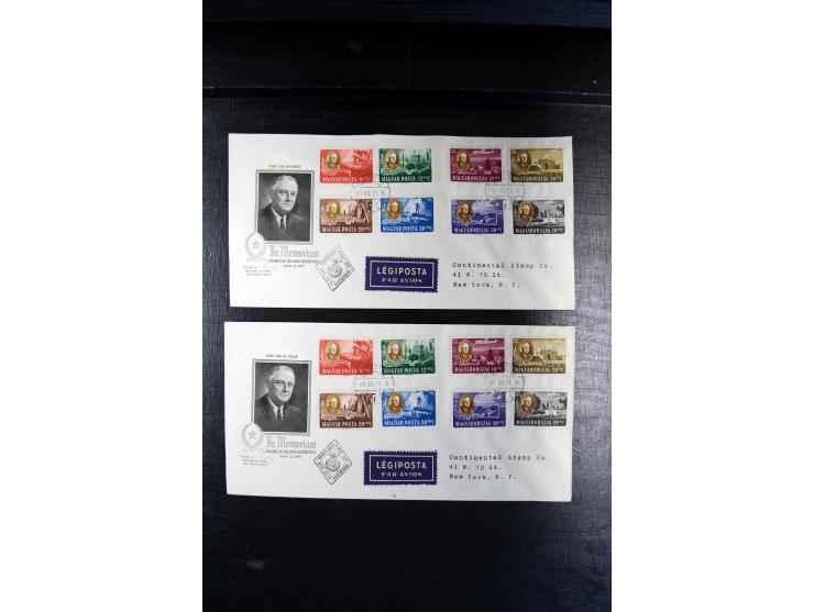 1871/1952 (ca.), postfrischer, ungebrauchter und gestempelter Bestand mit u.a. Mi.-Nr. 1-8, 985-92 KLB (14), 985-92 KLB mit K