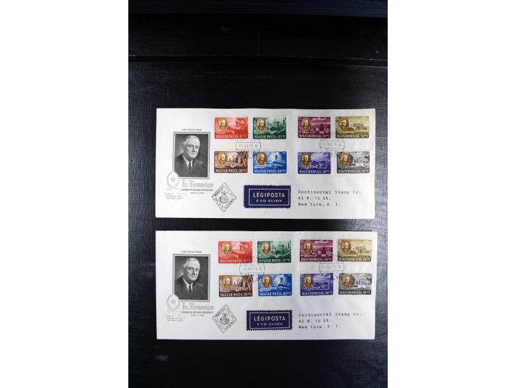 1871/1952 (ca.), postfrischer, ungebrauchter und gestempelter Bestand mit u.a. Mi.-Nr. 1-8, 985-92 KLB (14), 985-92 KLB mit K