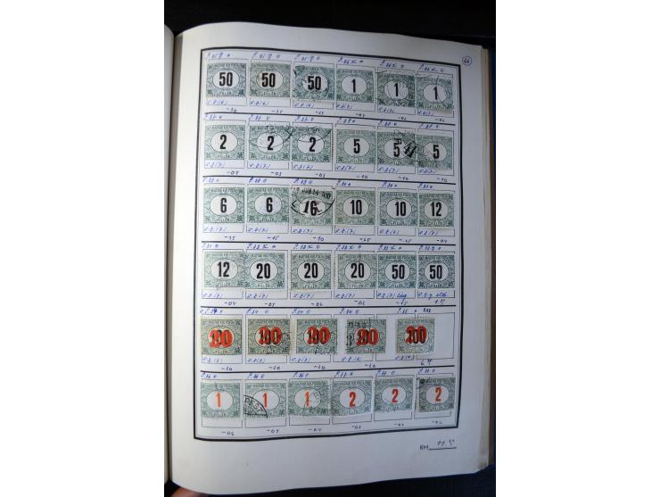 1871/1952 (ca.), postfrischer, ungebrauchter und gestempelter Bestand mit u.a. Mi.-Nr. 1-8, 985-92 KLB (14), 985-92 KLB mit K