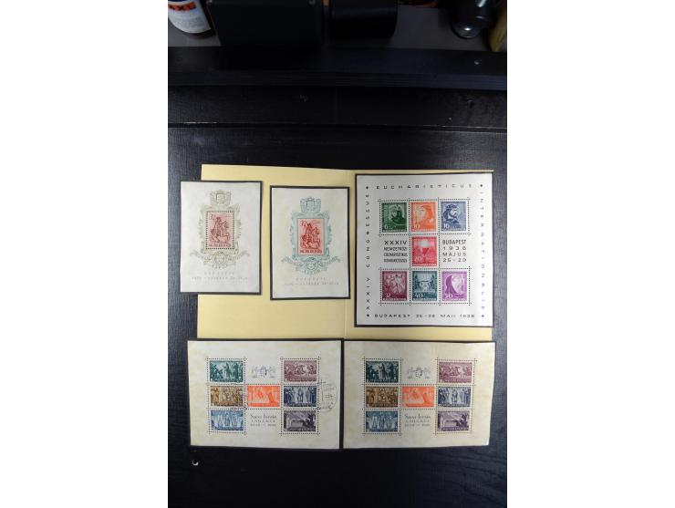 1871/1952 (ca.), postfrischer, ungebrauchter und gestempelter Bestand mit u.a. Mi.-Nr. 1-8, 985-92 KLB (14), 985-92 KLB mit K