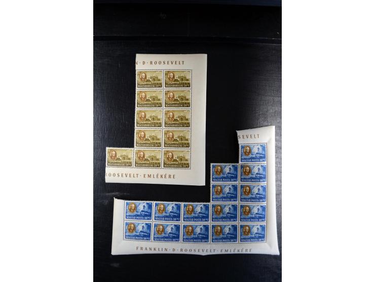 1871/1952 (ca.), postfrischer, ungebrauchter und gestempelter Bestand mit u.a. Mi.-Nr. 1-8, 985-92 KLB (14), 985-92 KLB mit K
