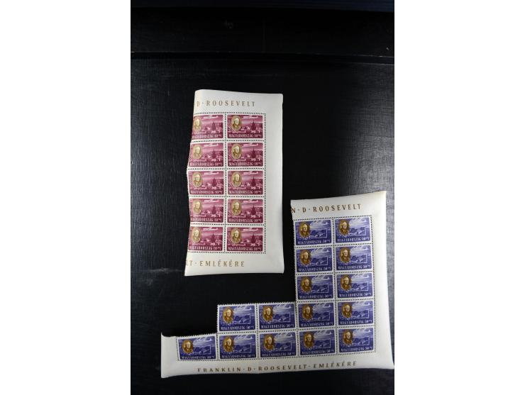 1871/1952 (ca.), postfrischer, ungebrauchter und gestempelter Bestand mit u.a. Mi.-Nr. 1-8, 985-92 KLB (14), 985-92 KLB mit K