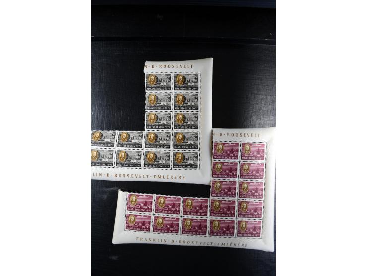 1871/1952 (ca.), postfrischer, ungebrauchter und gestempelter Bestand mit u.a. Mi.-Nr. 1-8, 985-92 KLB (14), 985-92 KLB mit K