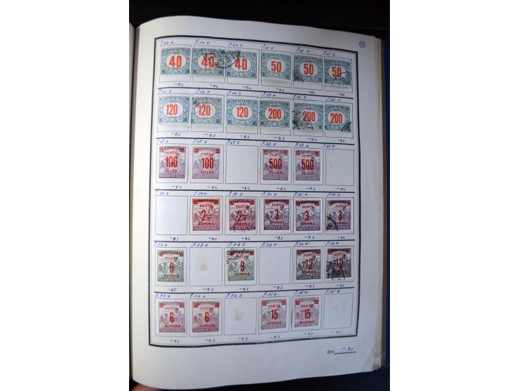 1871/1952 (ca.), postfrischer, ungebrauchter und gestempelter Bestand mit u.a. Mi.-Nr. 1-8, 985-92 KLB (14), 985-92 KLB mit K