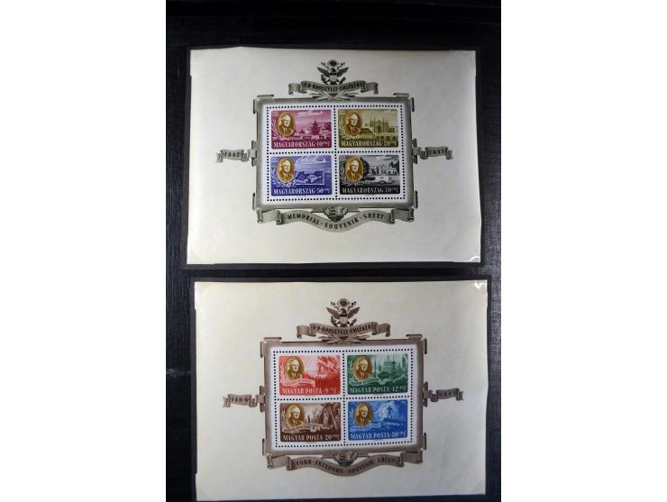 1871/1952 (ca.), postfrischer, ungebrauchter und gestempelter Bestand mit u.a. Mi.-Nr. 1-8, 985-92 KLB (14), 985-92 KLB mit K