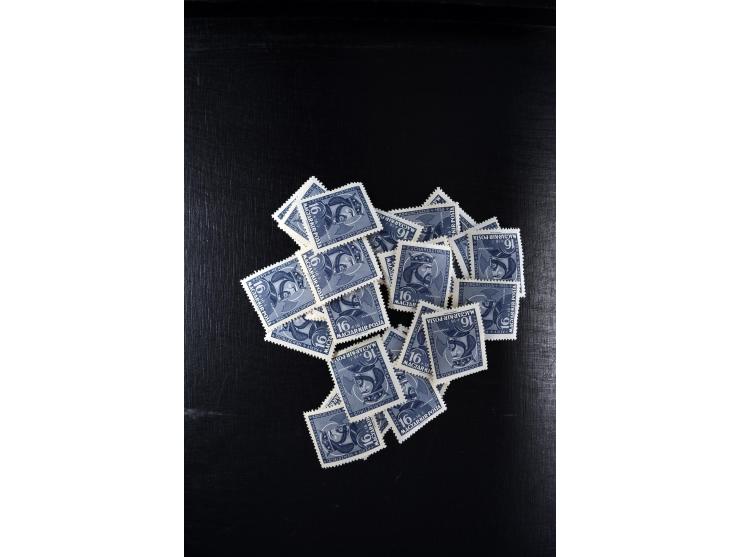 1871/1952 (ca.), postfrischer, ungebrauchter und gestempelter Bestand mit u.a. Mi.-Nr. 1-8, 985-92 KLB (14), 985-92 KLB mit K