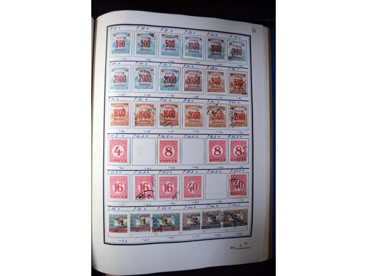 1871/1952 (ca.), postfrischer, ungebrauchter und gestempelter Bestand mit u.a. Mi.-Nr. 1-8, 985-92 KLB (14), 985-92 KLB mit K