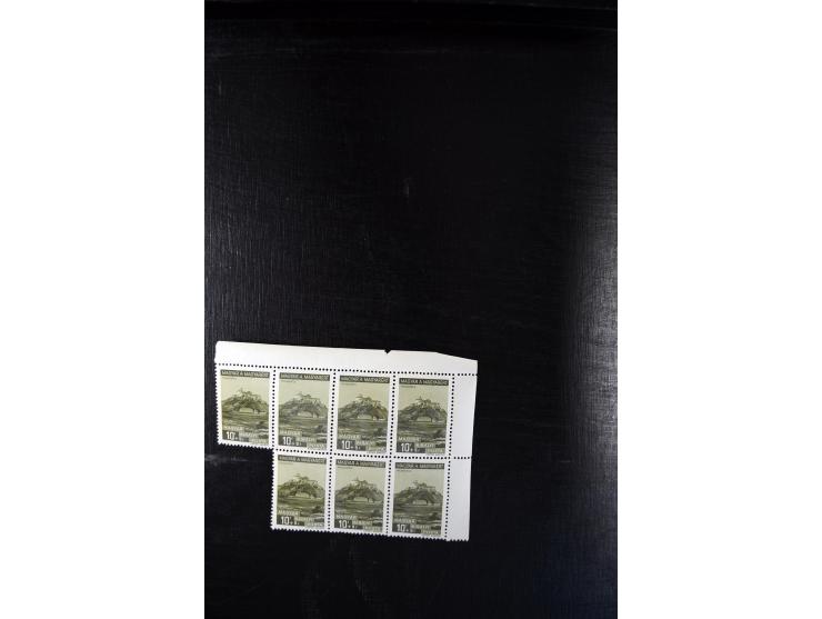 1871/1952 (ca.), postfrischer, ungebrauchter und gestempelter Bestand mit u.a. Mi.-Nr. 1-8, 985-92 KLB (14), 985-92 KLB mit K
