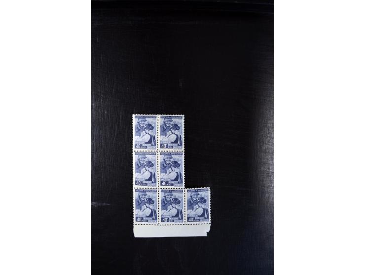 1871/1952 (ca.), postfrischer, ungebrauchter und gestempelter Bestand mit u.a. Mi.-Nr. 1-8, 985-92 KLB (14), 985-92 KLB mit K