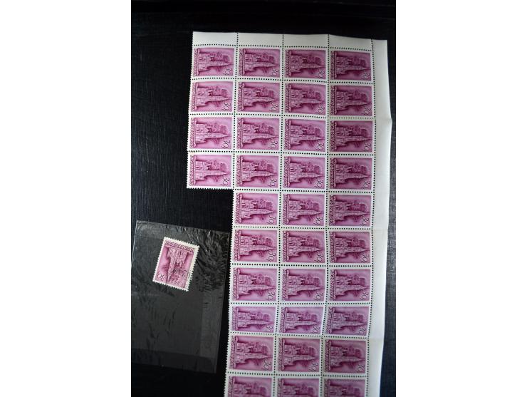 1871/1952 (ca.), postfrischer, ungebrauchter und gestempelter Bestand mit u.a. Mi.-Nr. 1-8, 985-92 KLB (14), 985-92 KLB mit K